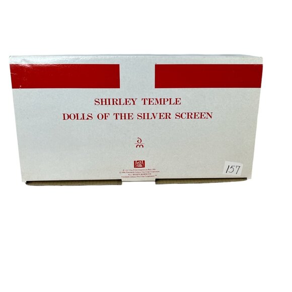 Shirley Temple Dolls Of The Silver Screen Collectible Doll 14" W/Stand New/Box - Picture 5 of 5